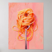 Pasta Print Eclectic Print Maximalist Print Colorf (Voorkant)