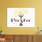 Pasta Spaghetti Canvas Afdruk (Insitu (Woonkamer))