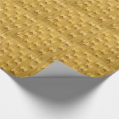 Pasta Spaghetti Noodles Abstract Cadeaupapier (Hoek)