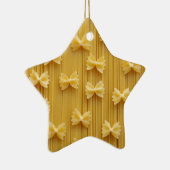 Pasta Spaghetti Noodles Abstract Keramisch Ornament (Rechts)