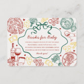 Pasta Special Delivery Italian Books for Baby Informatiekaartje (Voorkant)