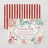 Pasta Special Delivery Italian Books for Baby Informatiekaartje (Voorkant / Achterkant)