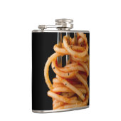 Pasta spun op een vork, Food Spaghetti Heupfles (Rechts)