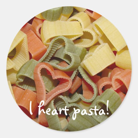 PASTA STICKERS (Voorkant)