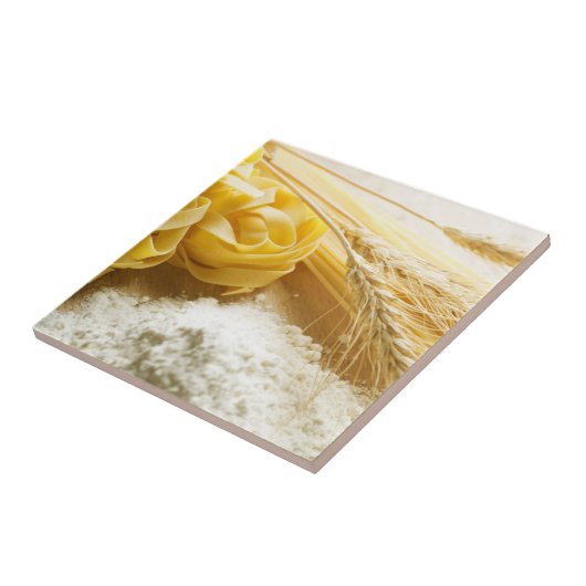 pasta tegeltje (Zijkant)