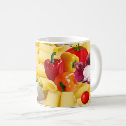 Pasta Tomato Gravy Red Sauce Mok (Voorkant rechts)