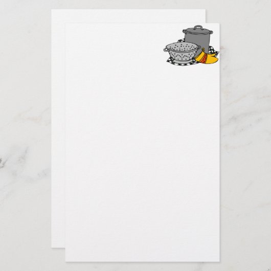 Pasta Tools Briefpapier (Voorkant / Achterkant)