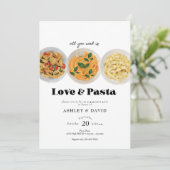 pasta | Uitnodigingen van de Verlovingsgroep (Staand voorkant)