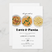 pasta | Uitnodigingen van de Verlovingsgroep (Voorkant / Achterkant)