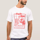 Pasta und Bier T-shirt (Voorkant)