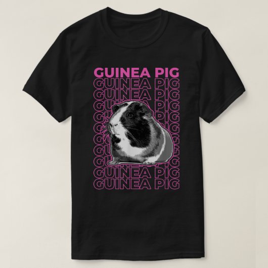 pasta van cavia t-shirt (Design voorkant)