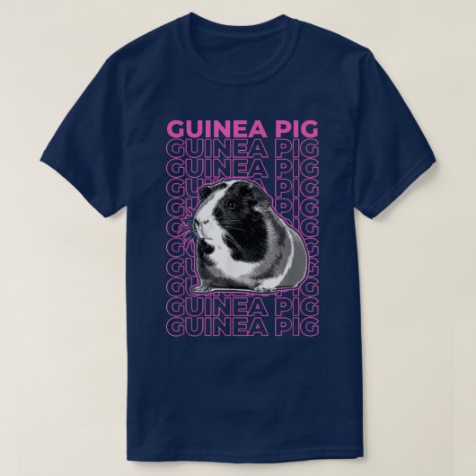 pasta van cavia t-shirt (Design voorkant)