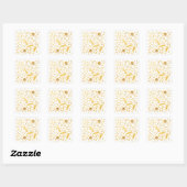 Pasta Variëteiten Naadloos Patroon Sticker (Vel)