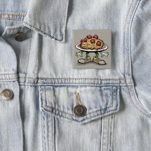 pasta vierkante button 5,1 cm (In situ)
