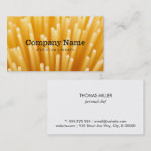 Pasta Visitekaartje (Voorkant / Achterkant)