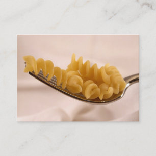 Pasta-Visitekaartje Visitekaartje