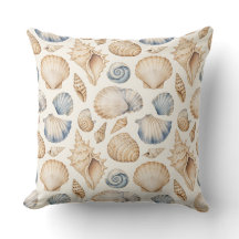PASTAAL BLAUW & BEIGE TROPISCHE SCHELPEN