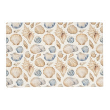 PASTAAL BLauw & TAN TROPISCHE SCHELPEN