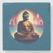 Pastafari STEINUNTERSETZER Stenen Onderzetter (Voorkant)