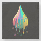 Pastafari STEINUNTERSETZER Stenen Onderzetter (Voorkant)