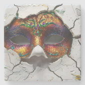 Pastafari STEINUNTERSETZER Stenen Onderzetter (Voorkant)