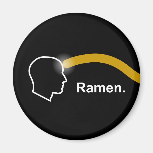 Pastafarianisme - Ramen Koelkast Magneet (Voorkant)