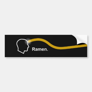 Pastafarisme - Ramen Bumpersticker