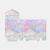  pastagaat | Waterverf Glitter Vein Gold Bedankdoosjes (Uitgevouwen)