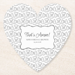 Pastapatroon Dat is een meer Italiaans Vrijgezelle Kartonnen Onderzetters