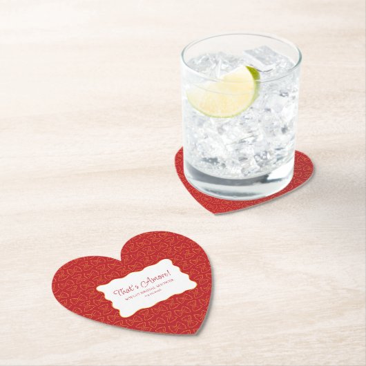 Pastapatroon Dat is een meer Italiaans Vrijgezelle Kartonnen Onderzetters (Insitu)