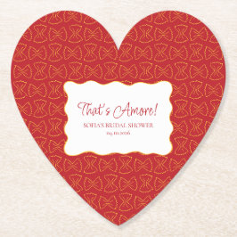 Pastapatroon Dat is een meer Italiaans Vrijgezelle Kartonnen Onderzetters