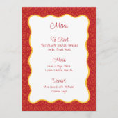 Pastapatroon Dat is een meer Italiaans Vrijgezelle Menu (Voorkant)