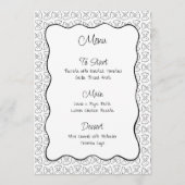 Pastapatroon Dat is een meer Italiaans Vrijgezelle Menu (Voorkant)