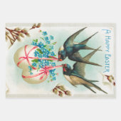 pasta's en paaseieren inpakpapier vel (Voorkant)