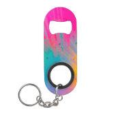  pasta's in kleur mini flessenopener (Voorkant)