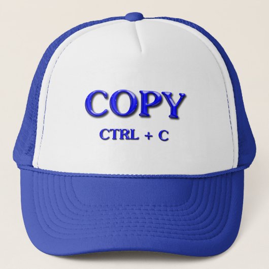 PASTE CTRL + Y TRUCKER PET (Voorkant)