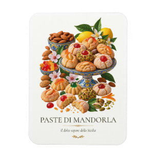 Paste di Mandorla – Klassiek Italiaans dessert Magneet