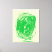 Pasted optical illusion Stretched Canvas Print (Voorkant)