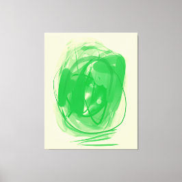 Pasted optical illusion Stretched Canvas Print