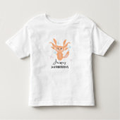 Pasteelas Axolotl Ocean Creater Birthday Name Kinder Shirts (Voorkant)