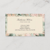  pasteelbloemen visitekaartje (Achterkant)