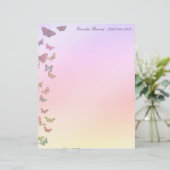 Pasteelboter Briefhoofd (Staand voorkant)