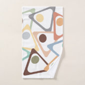 Pasteeldriehoeken Bad Handdoek (Handdoek)