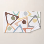 Pasteeldriehoeken Bad Handdoek (Handdoek)