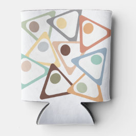 Pasteeldriehoeken Blikjeskoeler