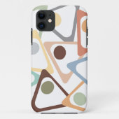 Pasteeldriehoeken Case-Mate iPhone Case (Achterkant)