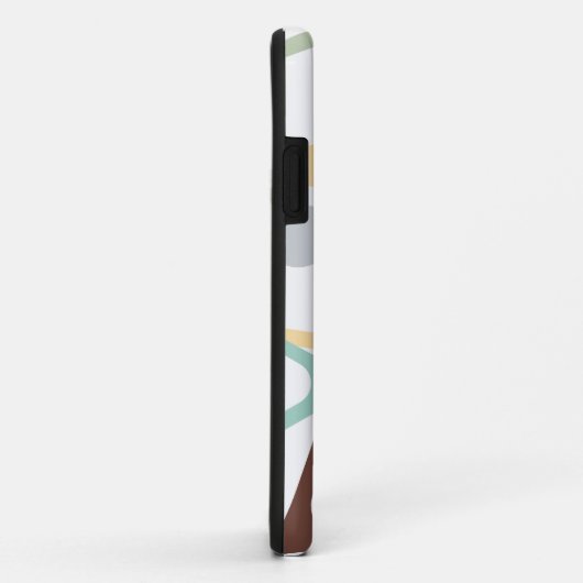 Pasteeldriehoeken Case-Mate iPhone Case (Achterkant/rechts)