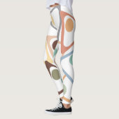 Pasteeldriehoeken Leggings (Links)