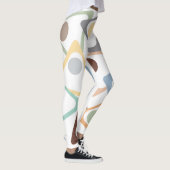 Pasteeldriehoeken Leggings (Rechts)