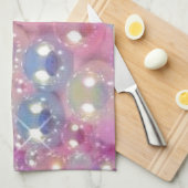 Pasteelkralen keukenhanddoek (Quarter Fold)